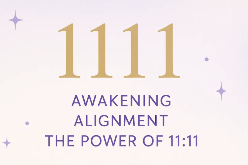 1111 Angel Number Meaning: Why You Keep Seeing 11:11